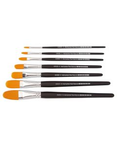 Specialist Artist Filbert Watercolour Brushes