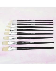 Artist Flat Hog Brush Set