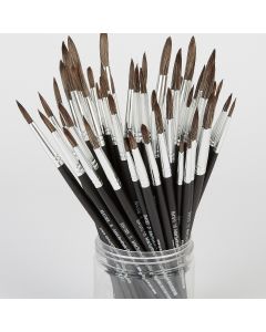 Specialist Crafts Artist Round Pony Brush Bulk Pack