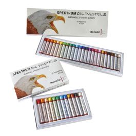 HC1828922 - Specialist Crafts Spectrum Water-Soluble Oil Pastel - Set of 12