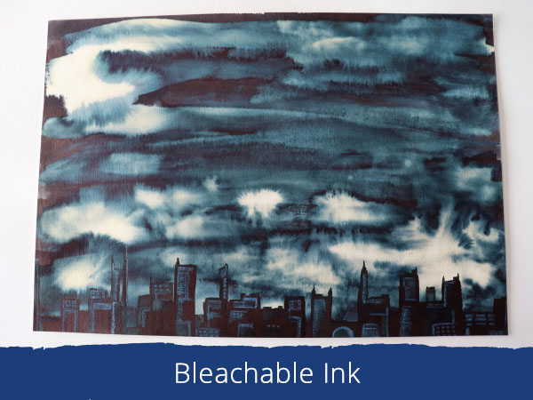 Bleachable Ink