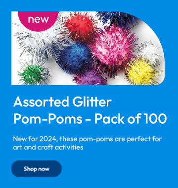 Glitter Pom Poms