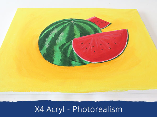 X4 Artist Acryl Photorealism Inspired